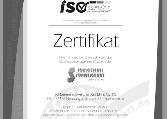 DIN EN ISO 9001:2015